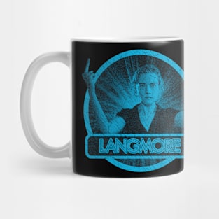 Langmore aesthetic turquoise blue color Mug